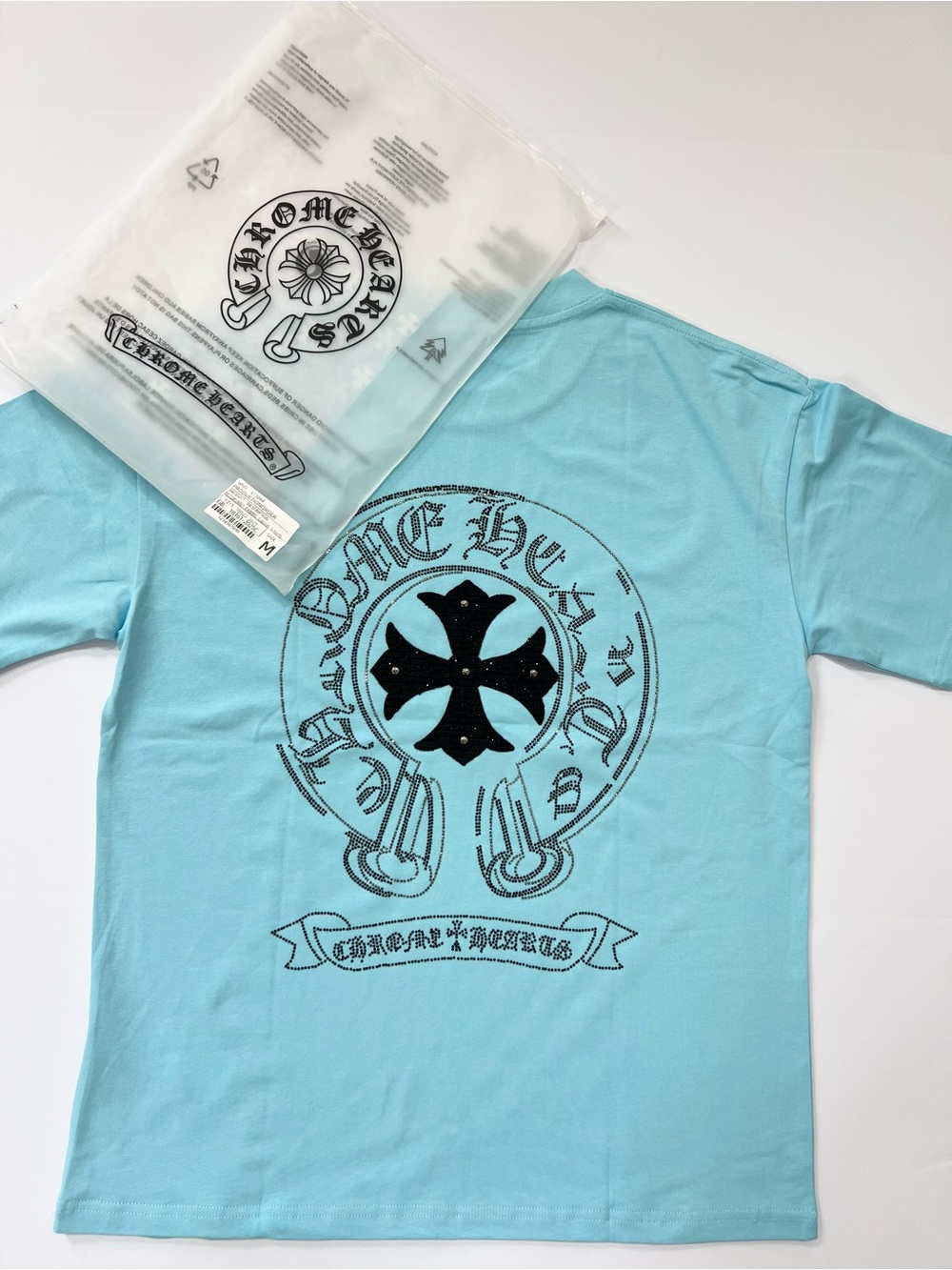 Chrome Hearts Light Blue Tee